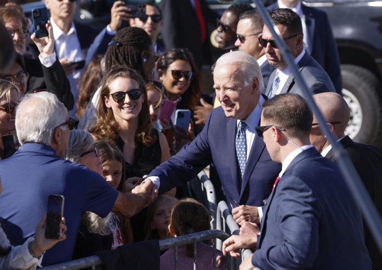 Prezydent Joe Biden Poruszenie w Białym Domu. Ucierpiał ochroniarz Bidena