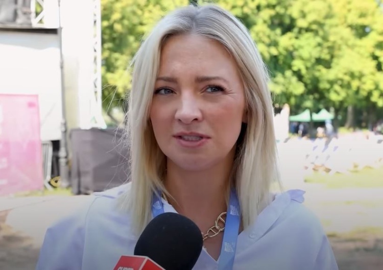 Kurdej-Szatan Kurdej-Szatan na marszu PO. Zabrała głos ws. filmu Holland