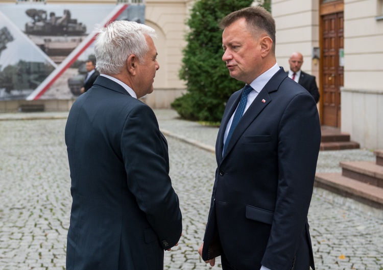 Warszawa: Minister Błaszczak spotkał się z ministrem obrony Rumunii