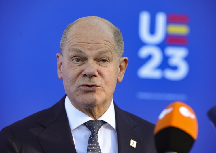 Kanclerz Niemiec Olaf Scholz „Wydaje się, że Scholzowi bardziej zależy na stosunkach z Rosją po wojnie niż na pomocy Ukrainie”