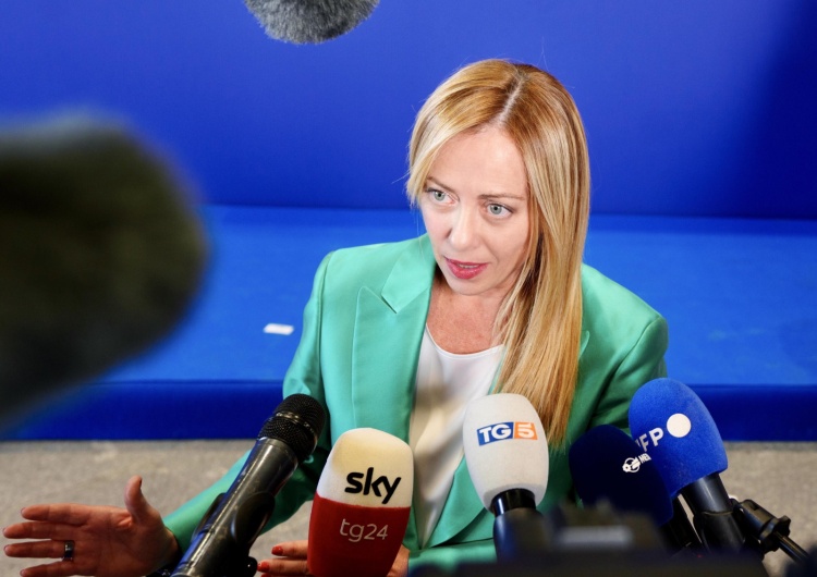 Giorgia Meloni Premier Meloni: Rozumiem doskonale stanowisko Polski i Węgier w sprawie migracji