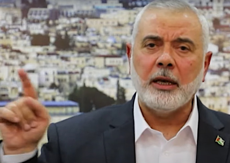 Isma’il Hanijja Szef Hamasu Isma’il Hanijja: