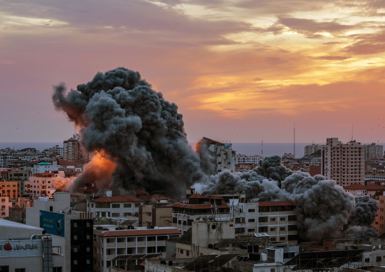 Strefa Gazy  Konflikt Izrael – Palestyna: „Dziesiątki naszych myśliwców atakują Strefę Gazy”