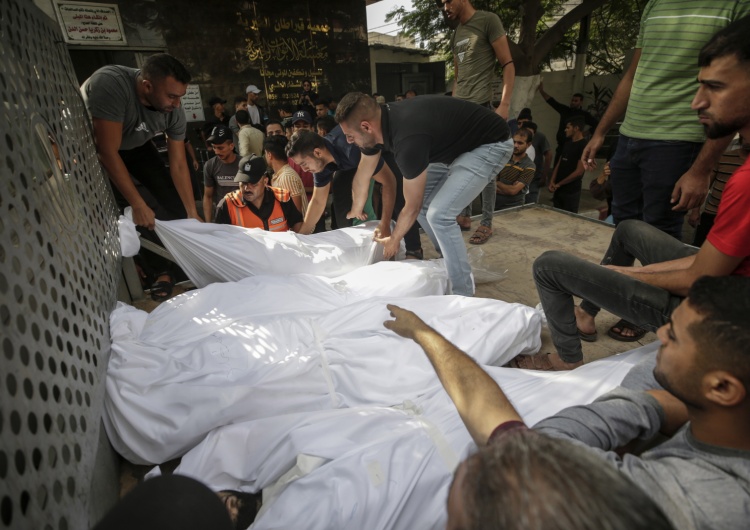 Zabici podczas odwetowego ataku Izraela na Strefę Gazy Ekspert: Rysuje się scenariusz z 2 milionami zradykalizowanych palestyńskich uchodźców, którzy trafią do Europy