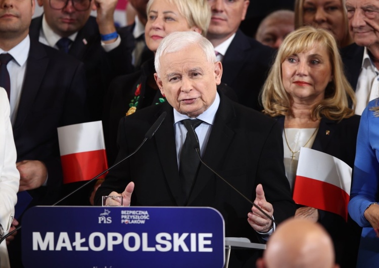 Prezes PiS Jarosław Kaczyński Kaczyński zapytany o postawę Tuska. Nie przebierał w słowach