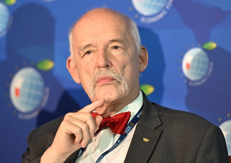 Janusz Korwin-Mikke Niski wynik Konfederacji. Komentarz Korwin-Mikkego