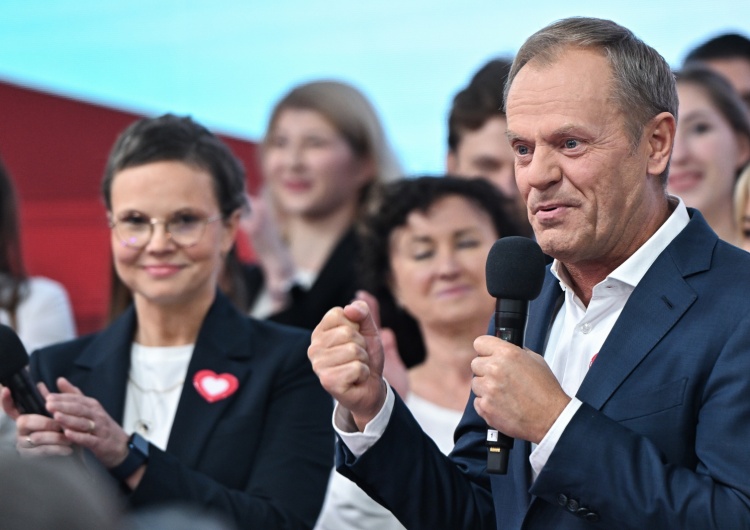 Donald Tusk „Z badań opinii publicznej wynika, że nawet 20 proc. wyborców PO nie ufa Tuskowi”