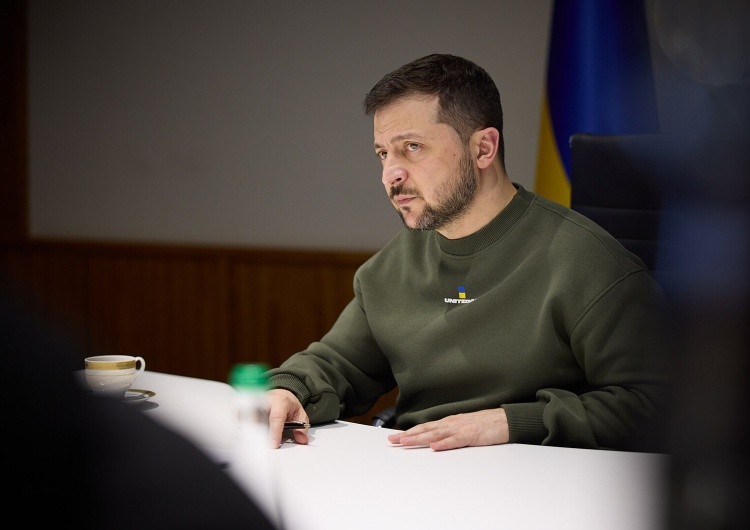 Wołodymyr Zełenski Ukraina: Zełenski miał poprosić dziennikarzy, by do końca wojny nie pisali o korupcji w kraju