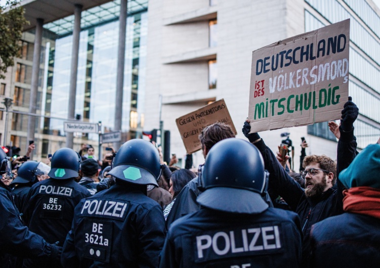  Niemcy: Ponad 200 przypadków antysemityzmu od czasu ataku Hamasu na Izrael