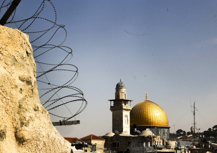 Jerozolima. Widok ma meczet Al-Aksa na Wzgórzu Świątynnym Paweł Jędrzejewski: O co naprawdę chodzi w konflikcie izraelsko-palestyńskim