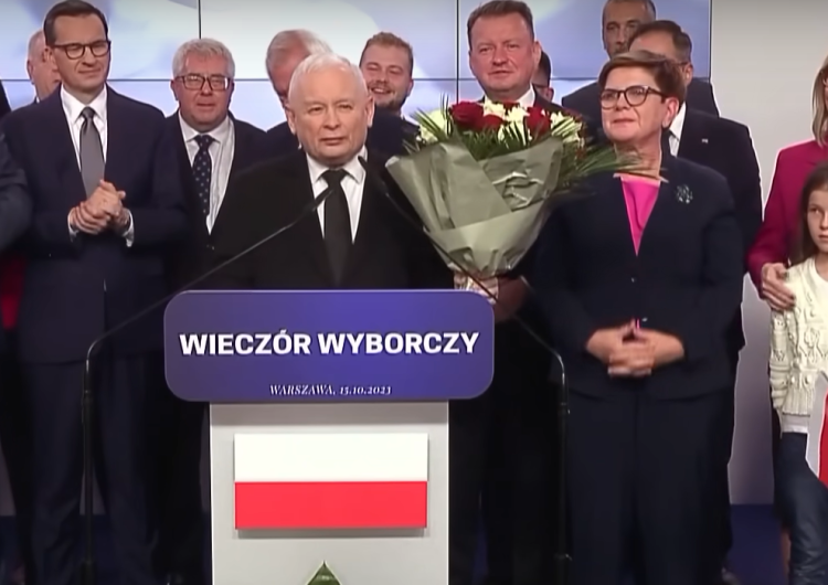 Jarosław Kaczyński, wieczór wyborczy w sztabie PiS [Felieton „TS”] Karol Gac: Pyrrusowe zwycięstwo