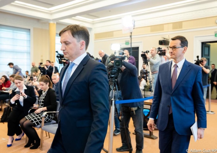 Zbigniew Ziobro i Mateusz Morawiecki RMF: