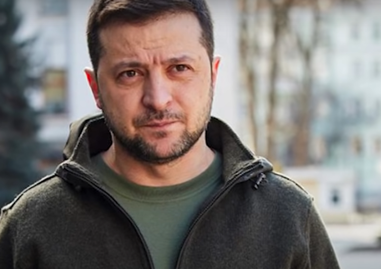 Wołodymyr Zelenski Spory spadek zaufania do Zełenskiego na Ukrainie