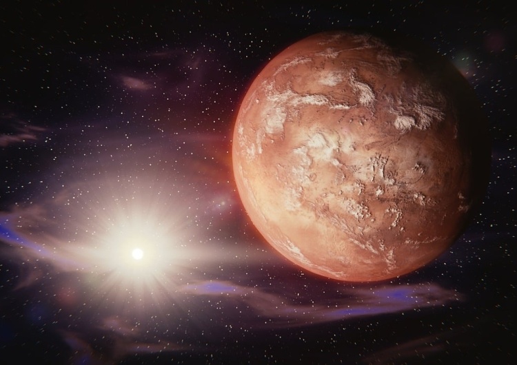 Mars - zdjęcie poglądowe Mars się trzęsie