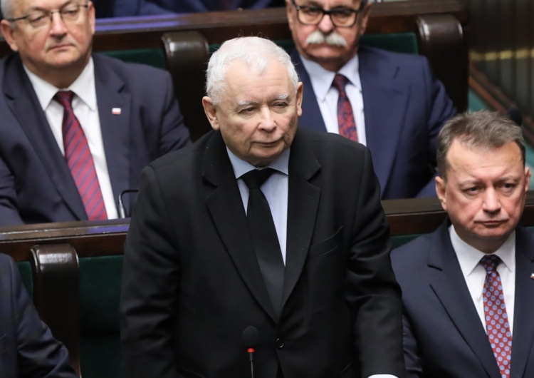 Jarosław Kaczyński Elżbieta Witek albo nikt. Prezes PiS mówi wprost