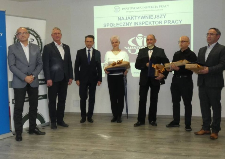 Członek Solidarności w czołówce najaktywniejszych społecznych inspektorów pracy województwa lubuskiego
