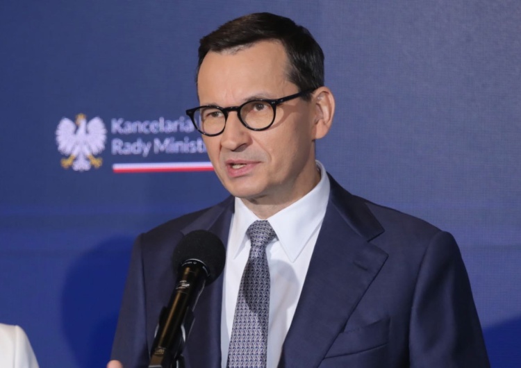 Mateusz Morawiecki Opozycja chce postawić Glapińskiego przed Trybunałem Stanu. Premier zabrał głos