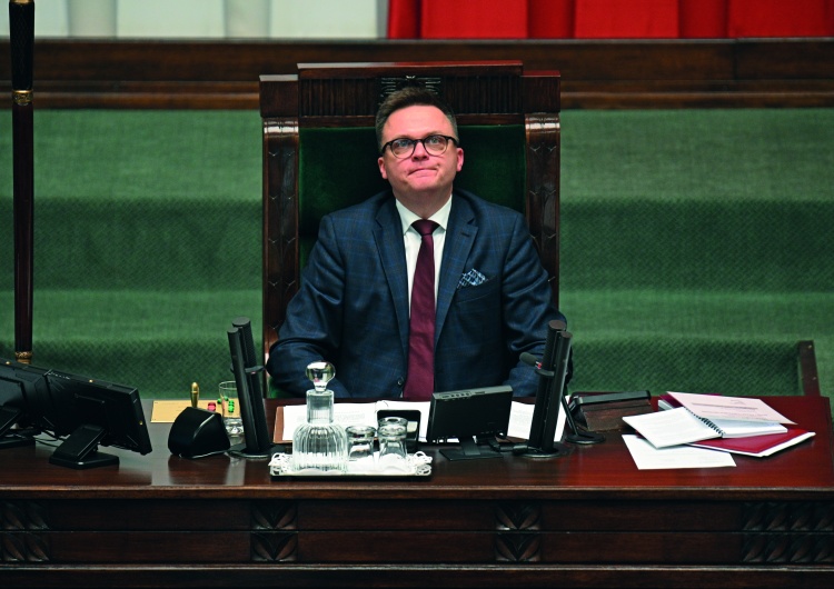 Marszałek Sejmu Szymon Hołownia Słowo się rzekło, Panie Marszałku. Solidarność czeka