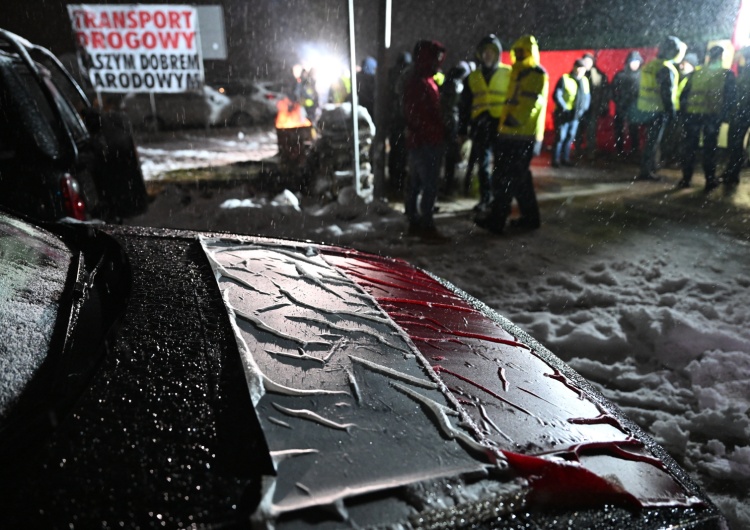 Protesty na przejściu granicznym w Medyce Protesty na granicy polsko-ukraińskiej. Rafał Bochenek: Jest kompromis