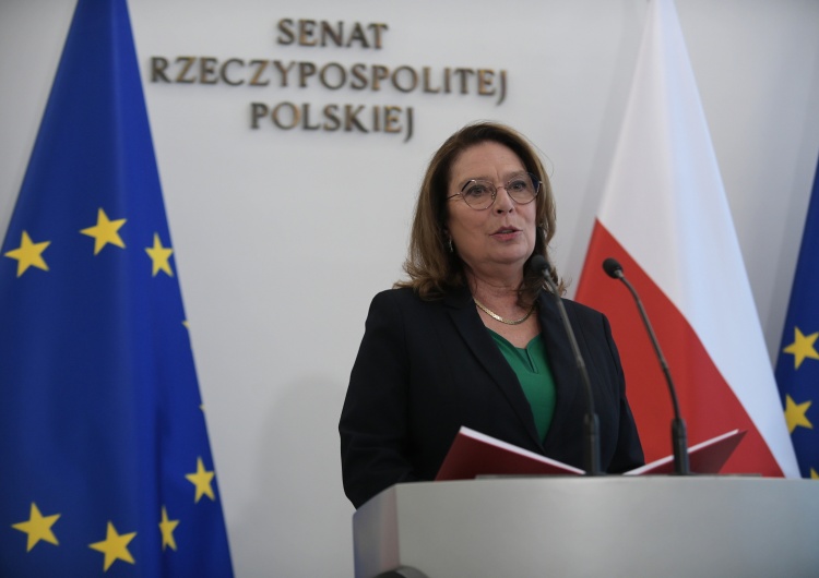 Małgorzata Kidawa-Błońska Jest pierwsza kompromitacja Małgorzaty Kidawy-Błońskiej jako marszałka Senatu: „Boże…” [WIDEO]