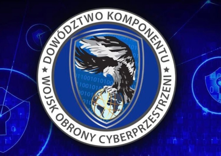 Wojska Obrony Cyberprzestrzeni. Logo Naukowy wieczór z dr. Kaweckim: Pod dowództwem tego człowieka mamy jedną z najlepszych cyfrowych armii świata