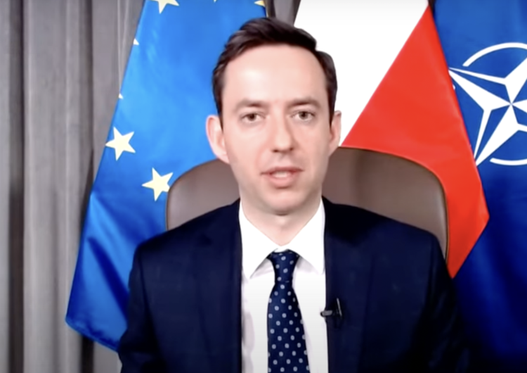 Marcin Ociepa Wiceszef MON: Konwoje wojskowe przejeżdżające przez granicę polsko-ukraińską nie są zakładnikami protestów