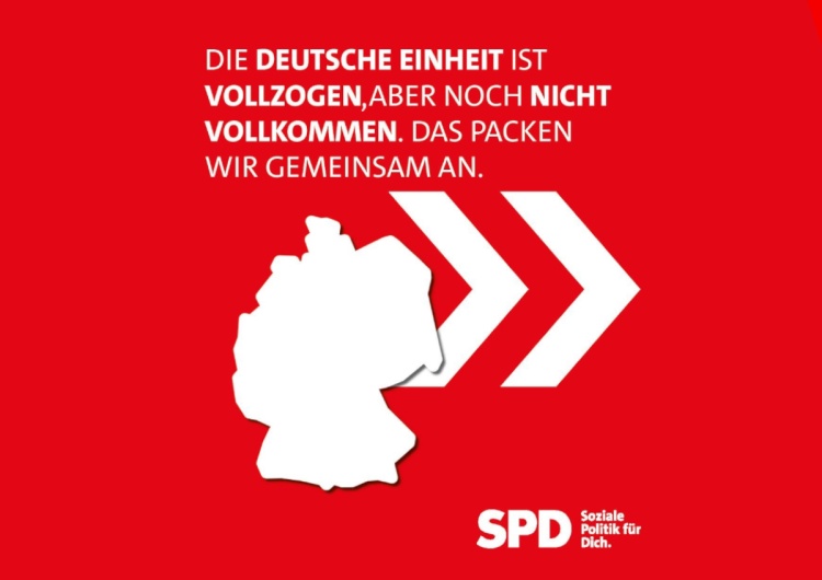 Kontrowersyjny plakat SPD Dr Piotr Łysakowski: Rosjanie puszczają oko do Niemców