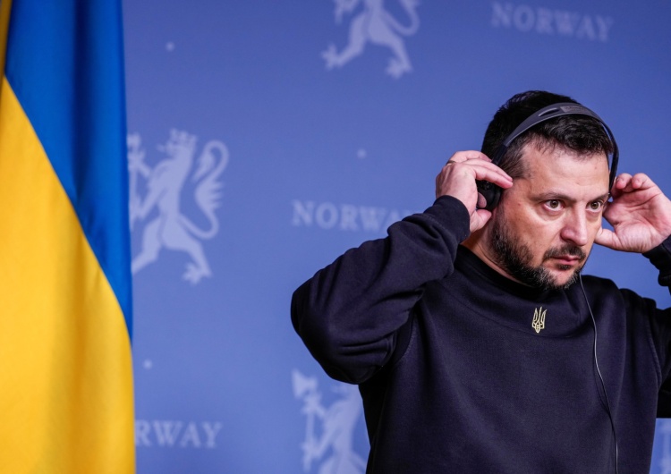 Wołodymyr Zełenski Zełenski zwrócił się do uczestników szczytu Unii Europejskiej