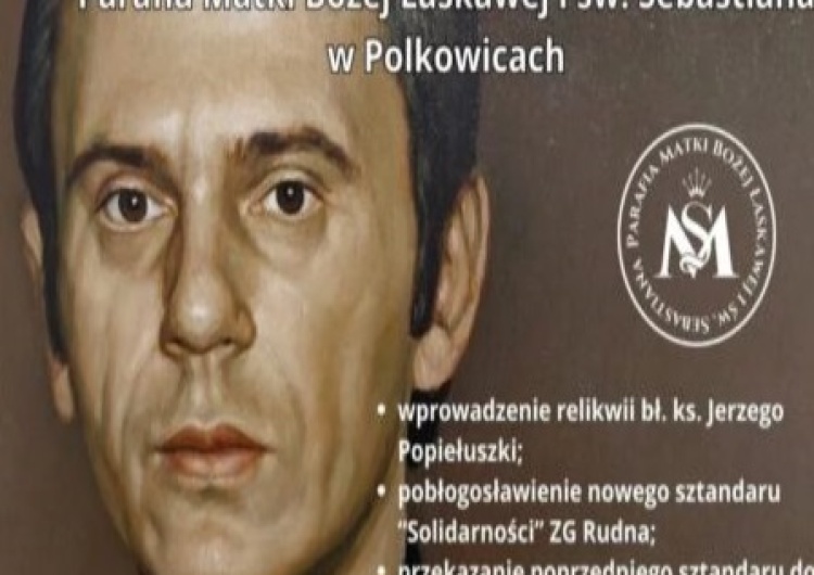  Relikwie bł. ks. Jerzego Popiełuszki dla parafii w Polkowicach
