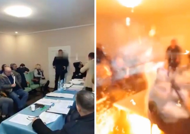 Ukraiński radny odpalił granaty podczas sesji rady wiejskiej. Są ofiary