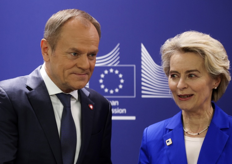 Donald Tusk, Ursula von der Leyen 