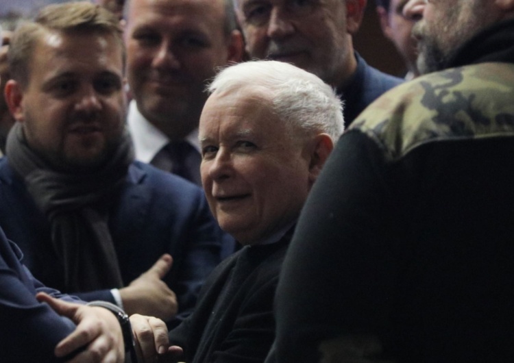 Jarosław Kaczyński Prezes PiS przybył do siedziby PAP: „Nie zgadzam się”