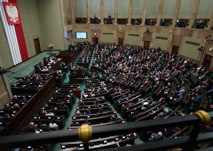 Obrady Sejmu RP Poseł Lewicy:
