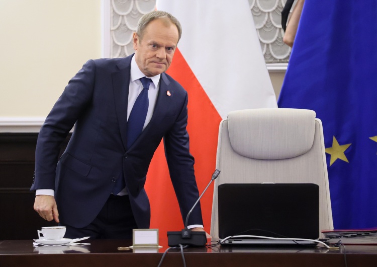 Warszawa, 27.12.2023. Premier Donald Tusk podczas posiedzenia rządu Co z Funduszem Kościelnym? Jest decyzja rządu