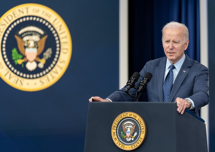 Prezydent USA Joe Biden Bloomberg: Administracja USA popiera przejęcie 300 mld dolarów rosyjskich aktywów