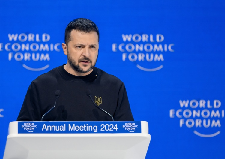 Wołodymyr Zełenski Zełenski w Davos: To wydłuża o kolejne lata wojnę na Ukrainie
