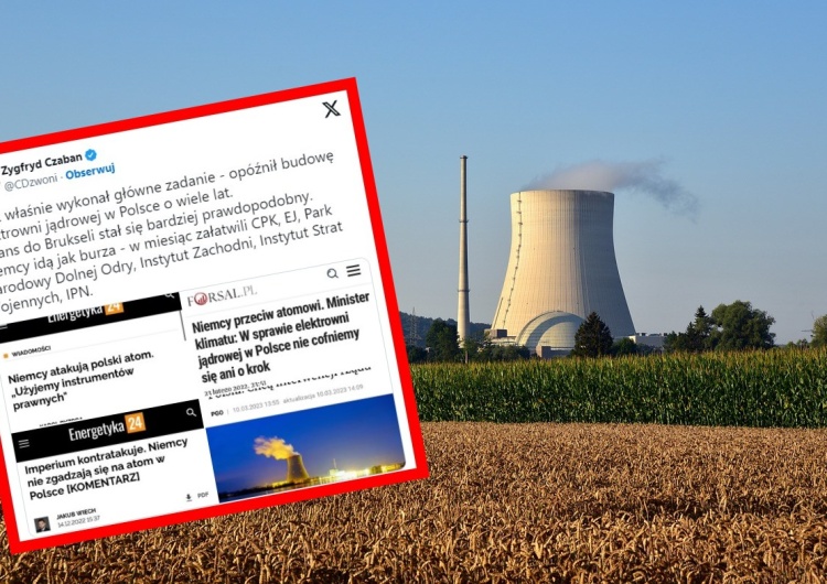 Elektrownia jądrowa, zdjęcie poglądowe „Dywersja na pełnym gazie”. Burza w sieci po informacjach ws. polskiej elektrowni jądrowej