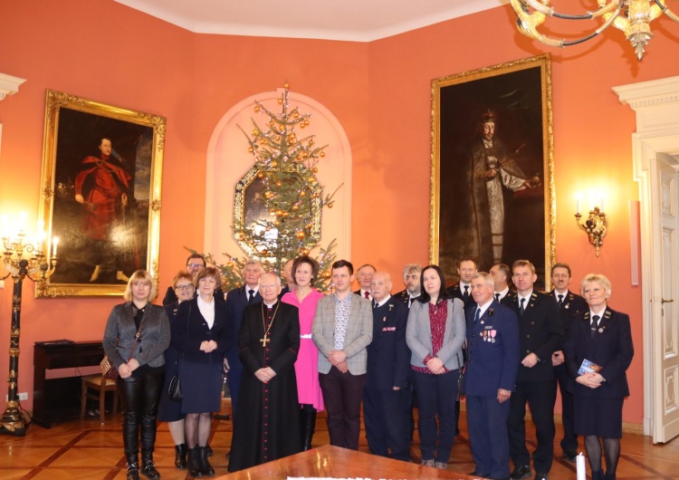 Spotkanie opłatkowe kolejarskiej „S” z abp. Jędraszewskim