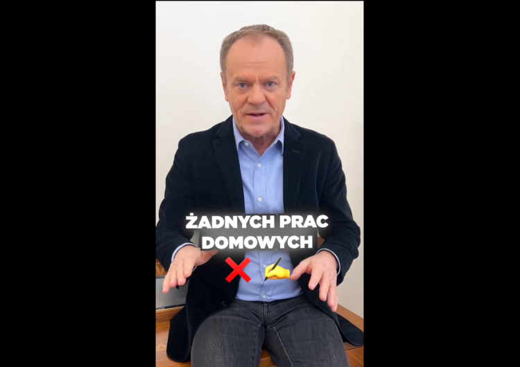 Donald Tusk Ministerstwo likwiduje prace domowe. Tusk nie kryje swojej radości 