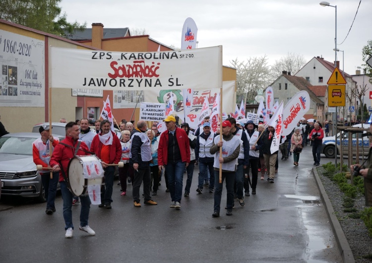 Protest pracowników ZPS