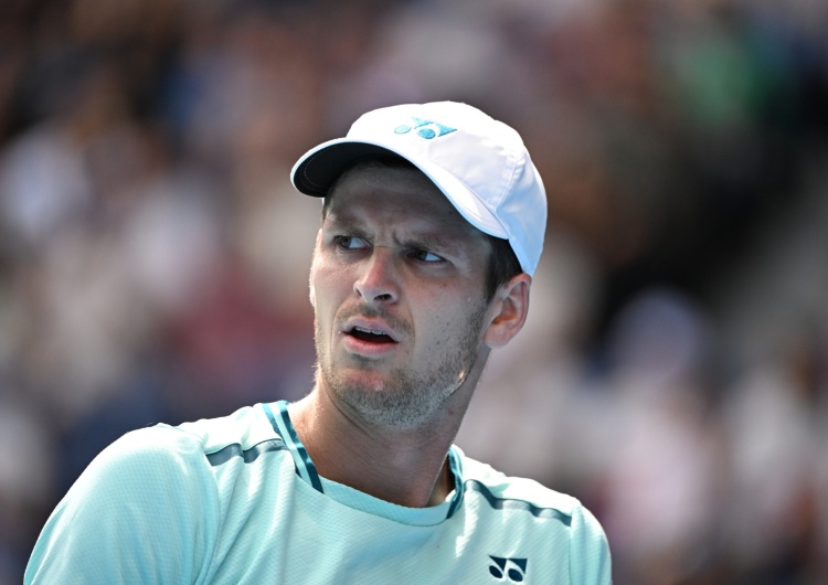 Hubert Hurkacz Australian Open. Hurkacz odpadł po pięciosetowej batalii z Miedwiediewem
