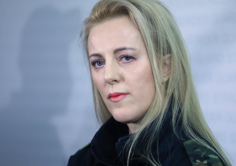 ppor. Anna Michalska Porucznik Anna Michalska odwołana z funkcji rzecznika Straży Granicznej