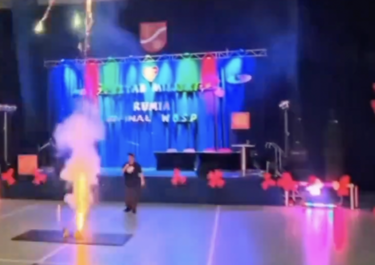 skandal podczas finału WOŚP Skandal na finale WOŚP w Rumi. Są przeprosiny