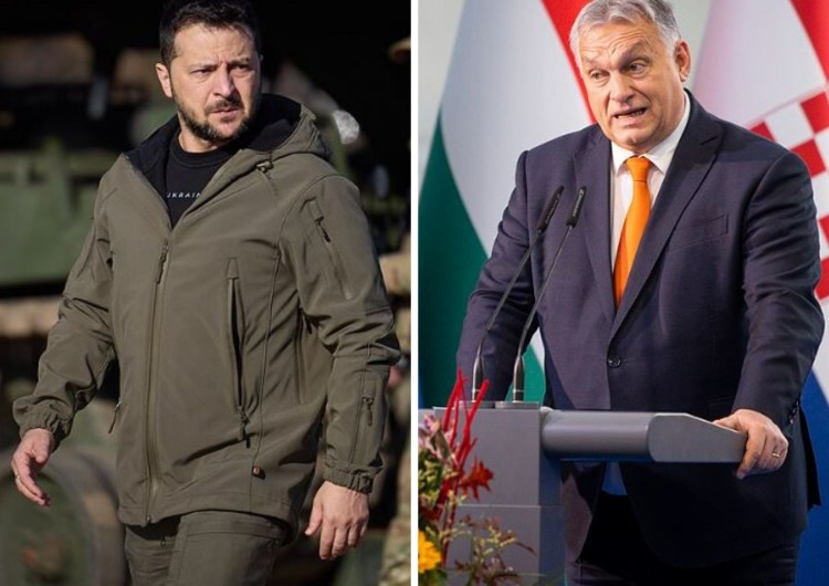 Wołodymyr Zełenski i Wiktor oRban Andrij Jermak: Coraz bliżej spotkania Zełenskiego z Orbanem