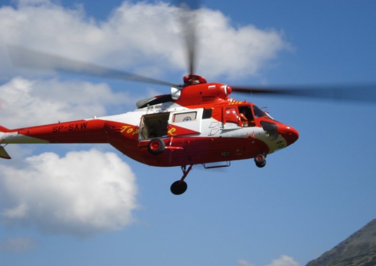 Helikopter ratunkowy GOPR Tragiczny wypadek pod Śnieżką. Nowe informacje