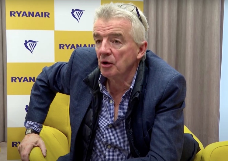 Michael O’Leary, prezes Ryanair Szef Ryanaira atakuje CPK: „To był głupi plan głupiego rządu”