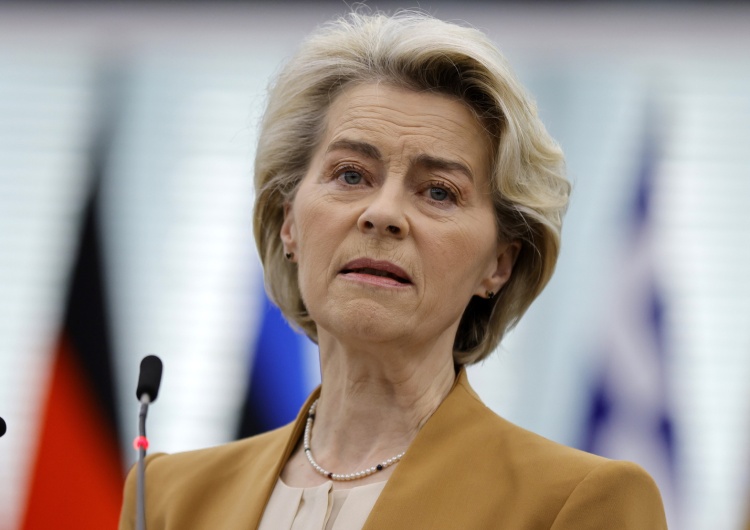 Szefowa KE Ursula von der Leyen Komisja Europejska ogłosiła plan ograniczenia emisji CO2 o 90 proc. do 2040 r.