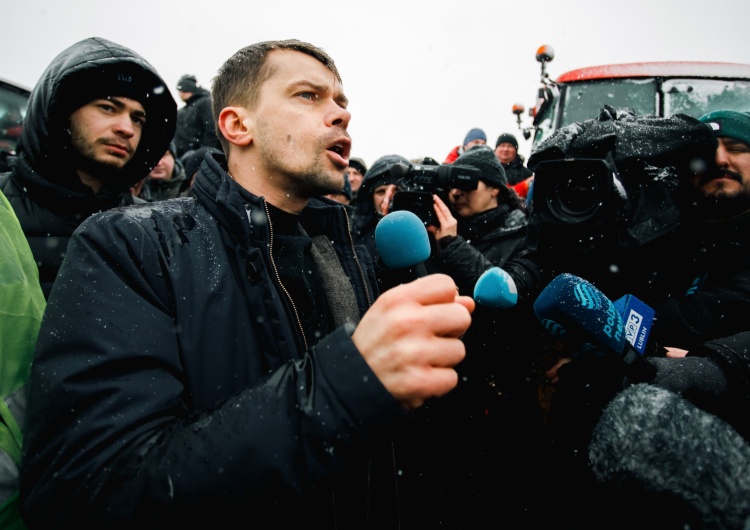 Michał Kołodziejczak Tak Kołodziejczak krzyczał na protestującego rolnika w obronie rządu Tuska [VIDEO]