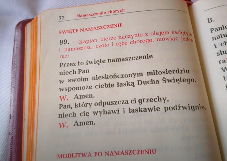  [wywiad] Sakrament namaszczenia chorych - teologia, praktyka, uzdrowienie