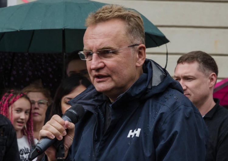 Andrij Sadowy Mer Lwowa zaatakował polskich rolników. Teraz się tłumaczy